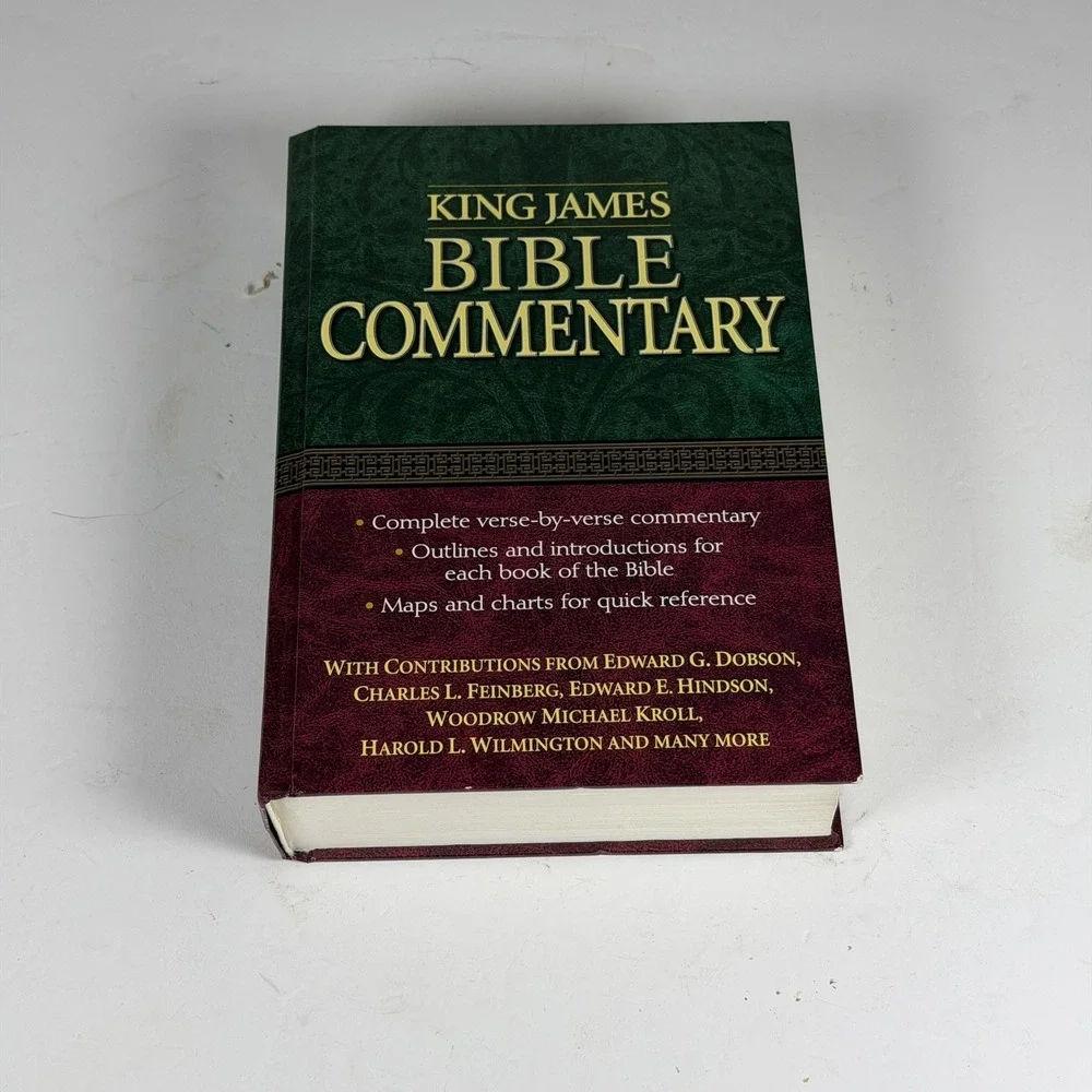 King James Bible Commentary Thomas Nelson Hardcover F-16